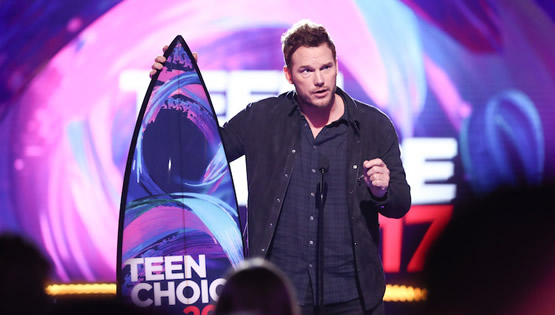 Chris Pratt glorificÃ³ a Dios en los Teen Choice Awards 2017 | Radio Tiempo la radio cristiana online de Venezuela
