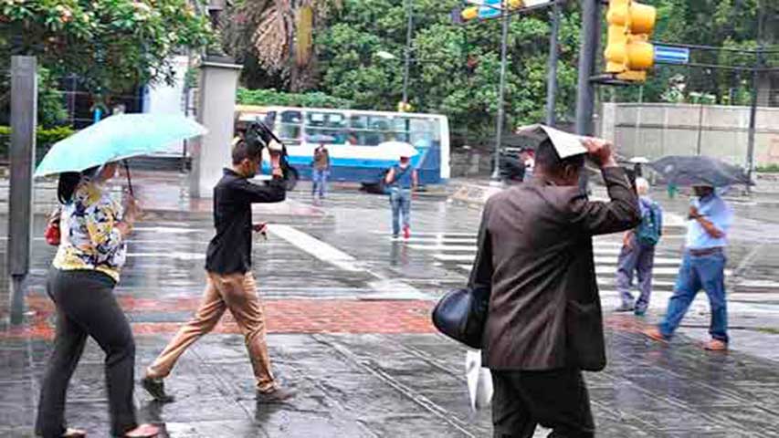 Inameh estima lluvias de intensidad variable este jueves en gran parte del paÃ­s | Radio Tiempo la radio cristiana online de Venezuela