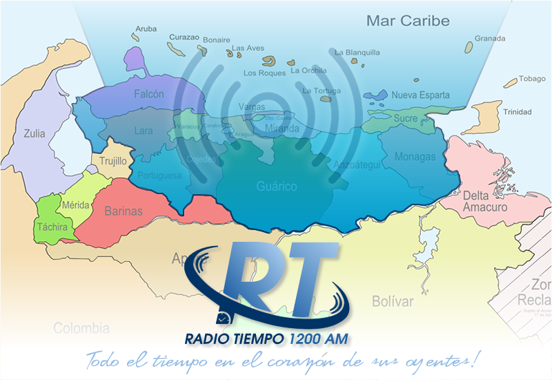 Nuestra cobertura llega a muchos rincones del paÃ­s y otras latitudes | Radio Tiempo la radio cristiana online de Venezuela