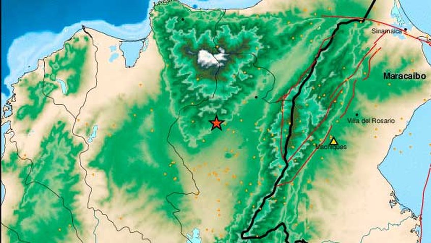 Registran sismo de magnitud 3.0 en Zulia y 5.1 cerca de la frontera venezolana | Radio Tiempo la radio cristiana online de Venezuela